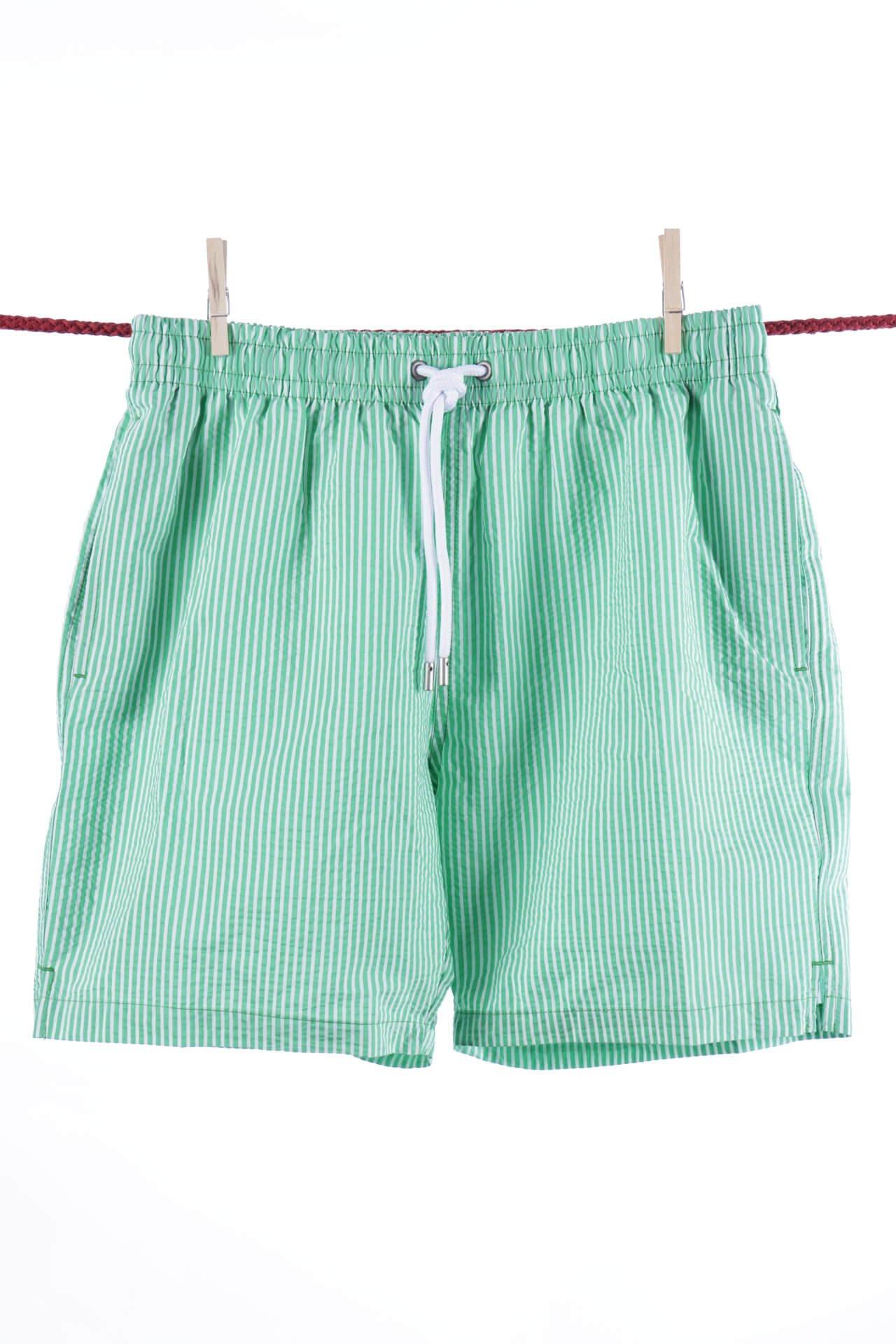 Wasserminze Mille-raies-shorts - Ibiza-modell Herren Grün S von Atelier F&B