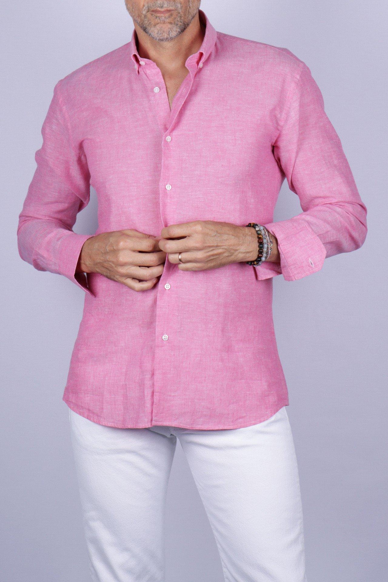 Venedig-shirt Herren Rosa XL von Atelier F&B