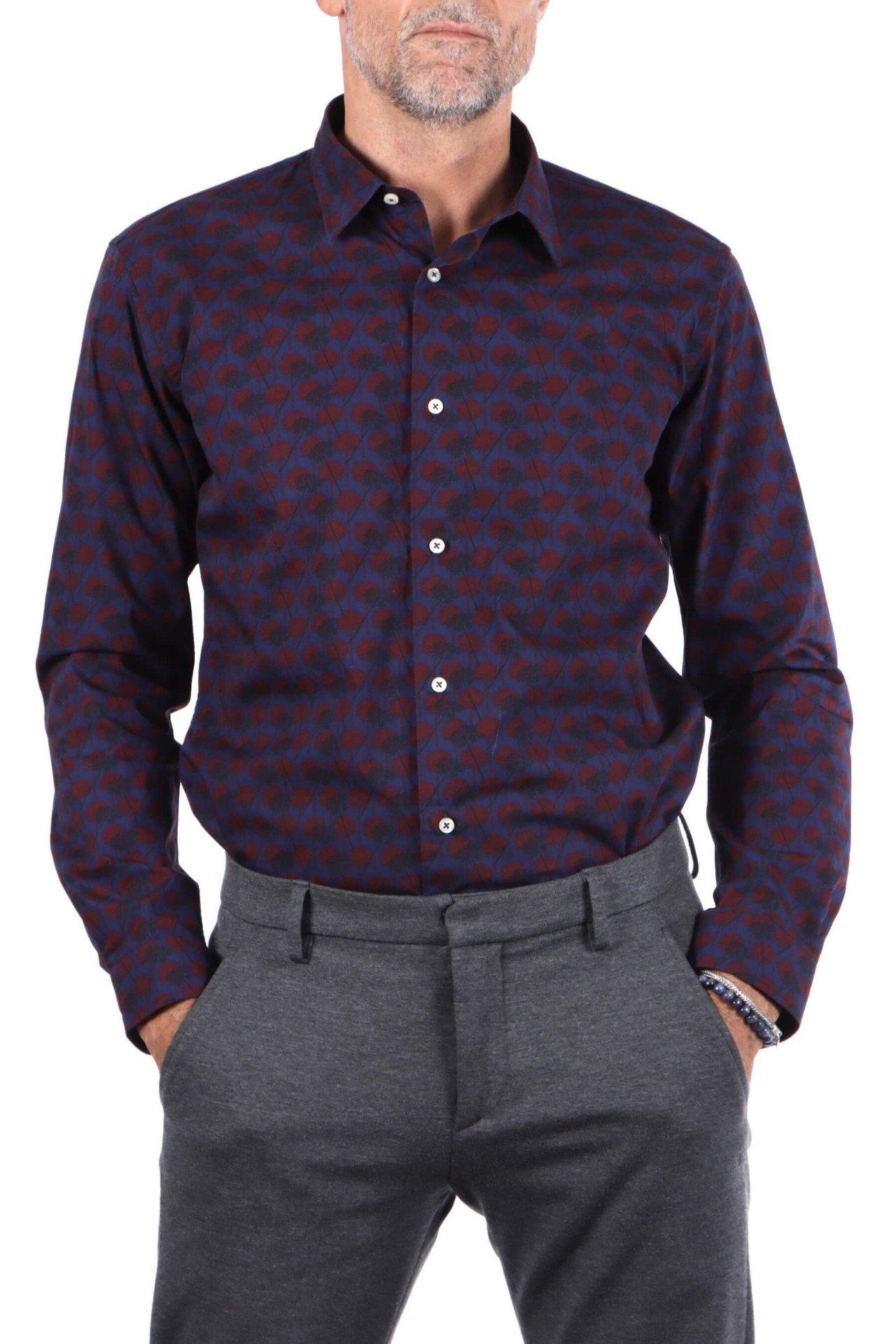 Pappus-shirt Herren Bordeaux XXL von Atelier F&B