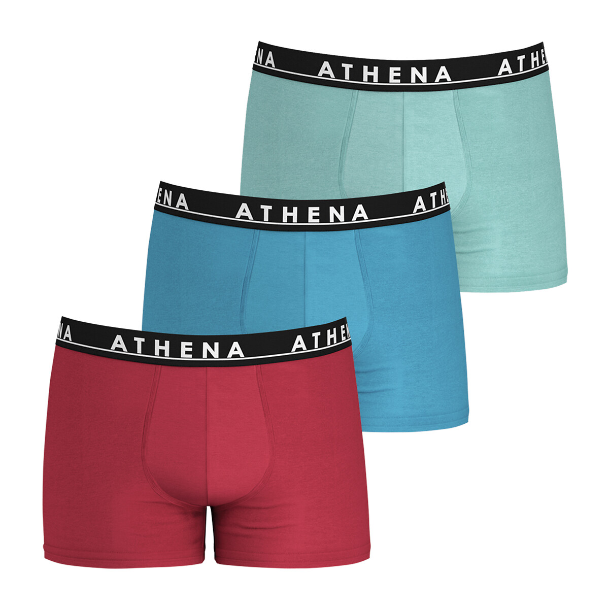 3er-Pack Boxerpants Easy Color, unifarben von Athena