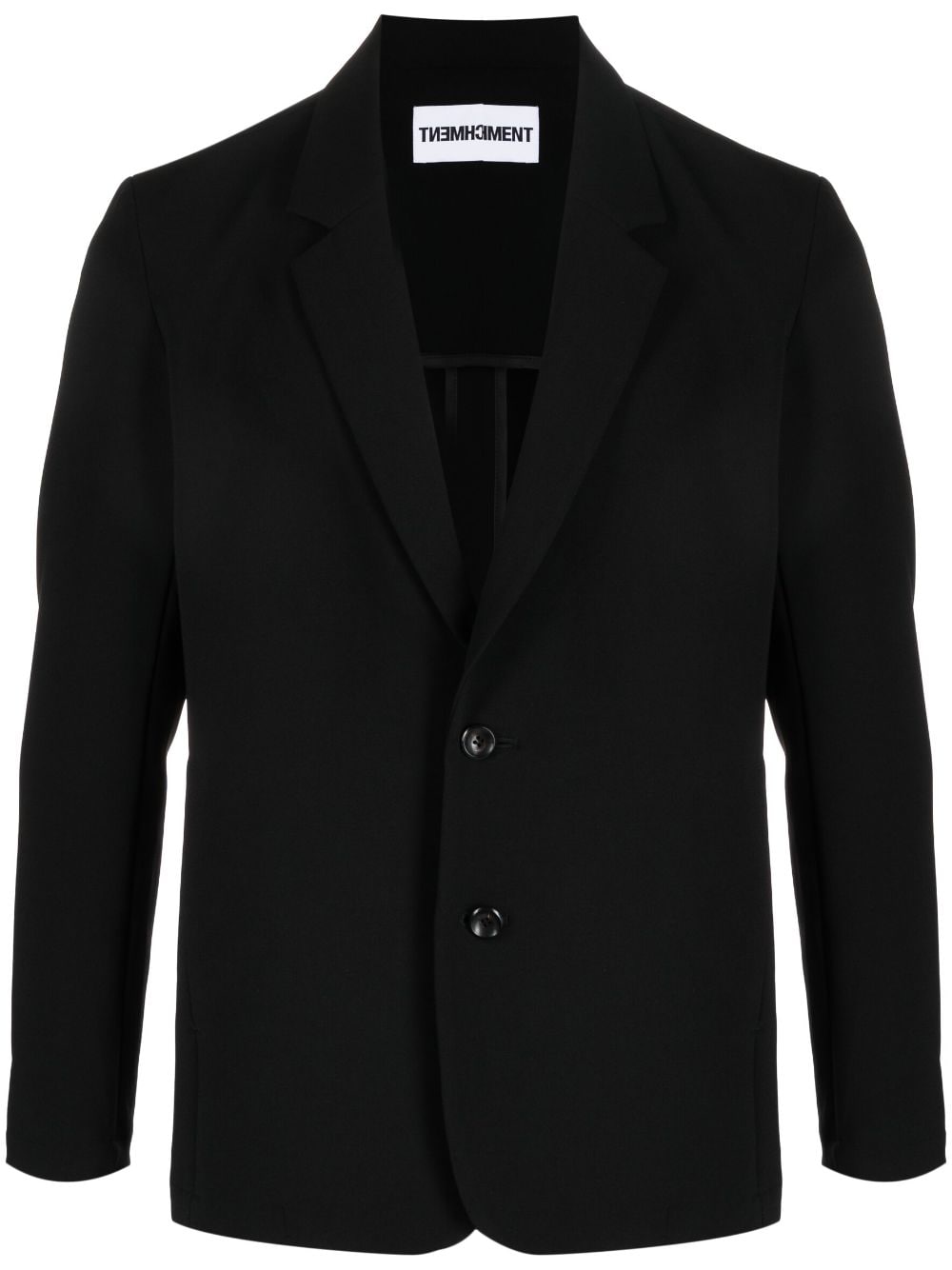 Attachment single-breasted blazer - Black von Attachment