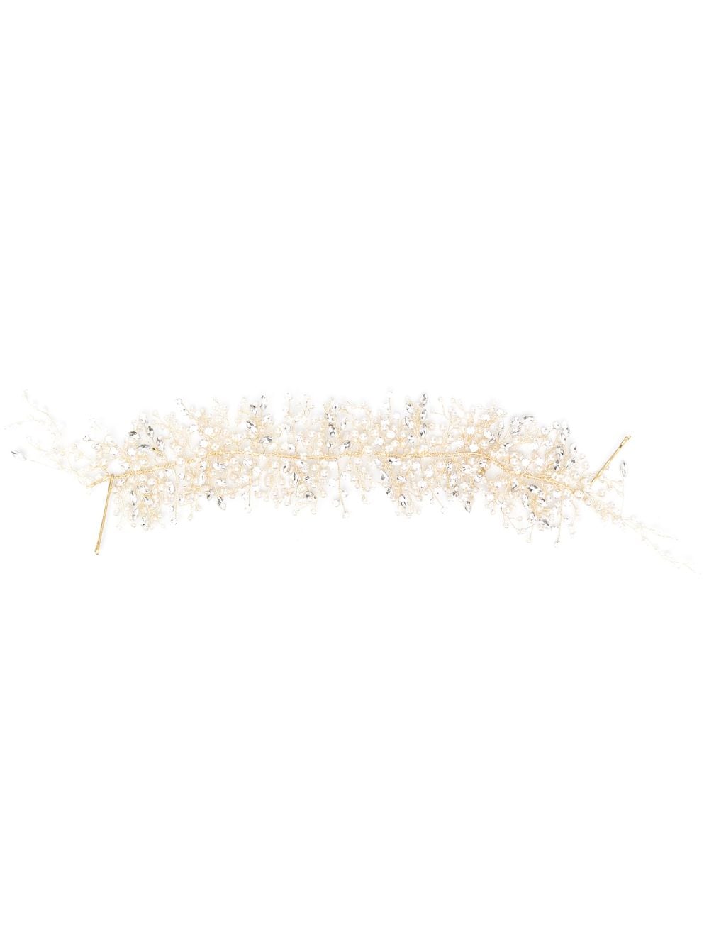 Atu Body Couture crystal embellished hair accessory - Gold von Atu Body Couture