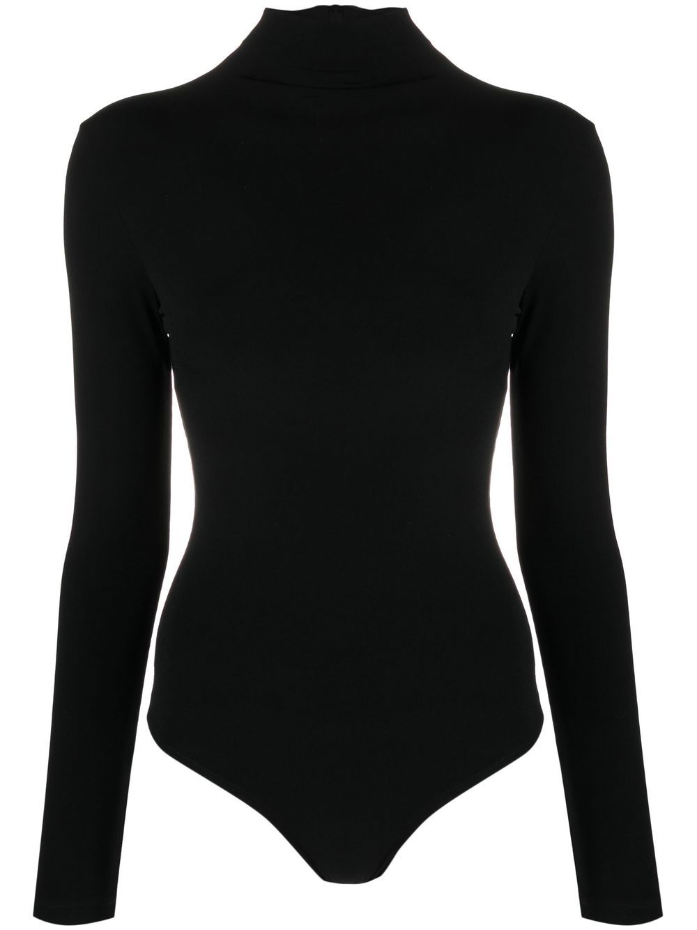 Atu Body Couture high-neck long-sleeved bodysuit - Black von Atu Body Couture