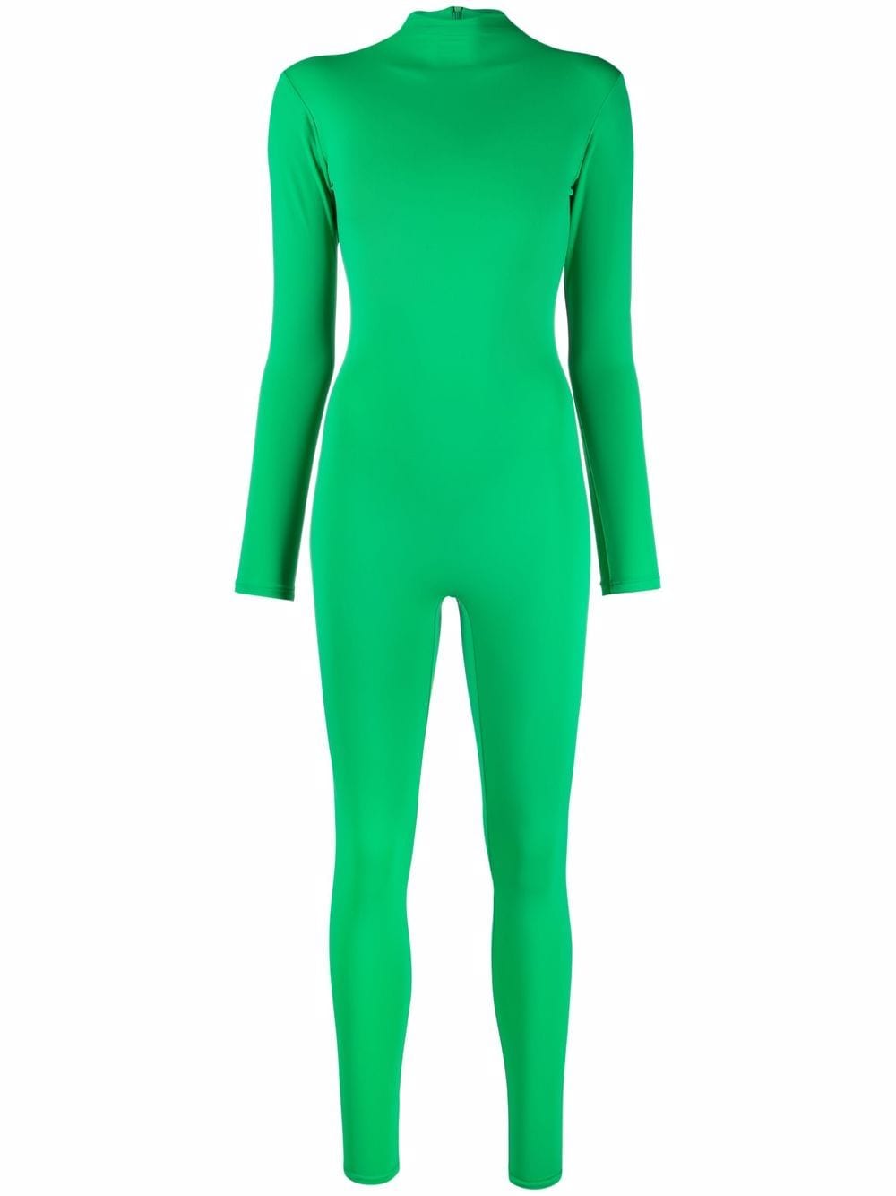 Atu Body Couture mock-neck long-sleeved jumpsuit - Green von Atu Body Couture