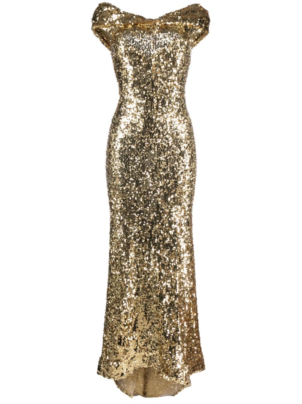 Atu Body Couture sequin-embellished gown - Gold von Atu Body Couture