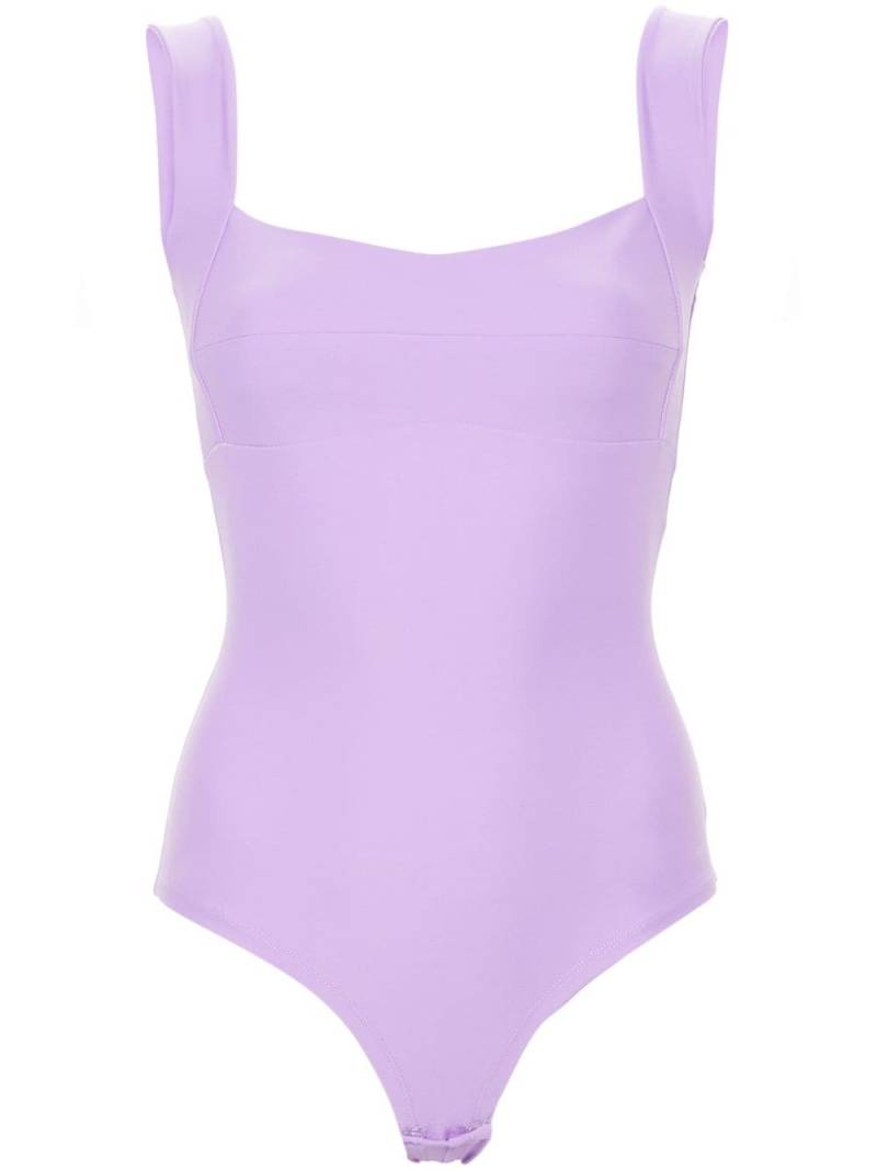 Atu Body Couture square-neck bodysuit - Purple von Atu Body Couture