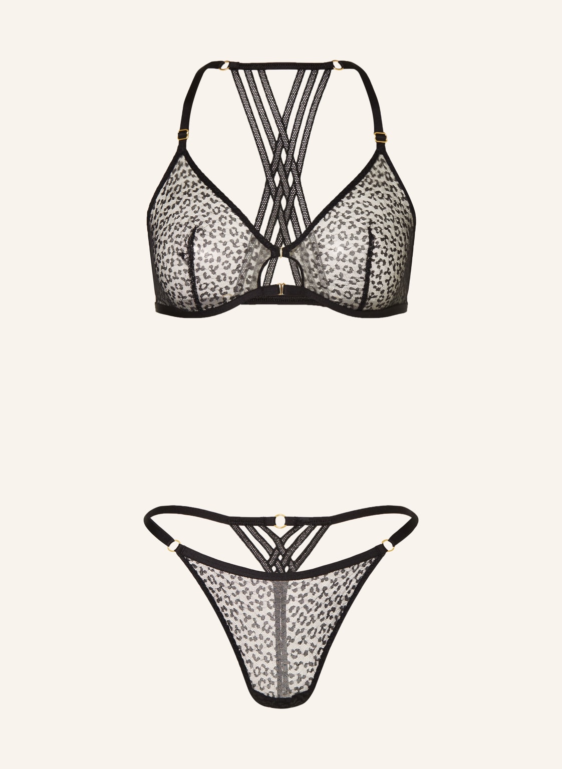 Aubade Set Cloud Nine: Triangel-Bh Und String schwarz Aubade Set Cloud Nine: Triangel-Bh Und String schwarz von Aubade