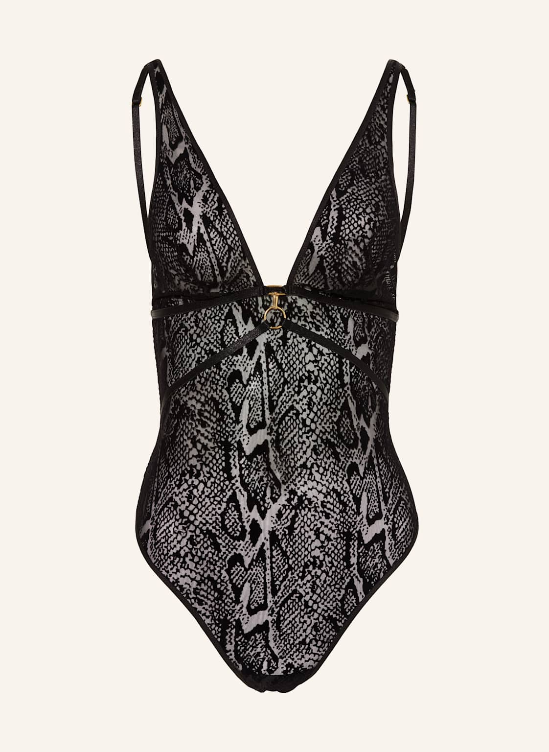 Aubade String-Body Boîte À Désir schwarz Aubade String-Body Boîte À Désir schwarz von Aubade