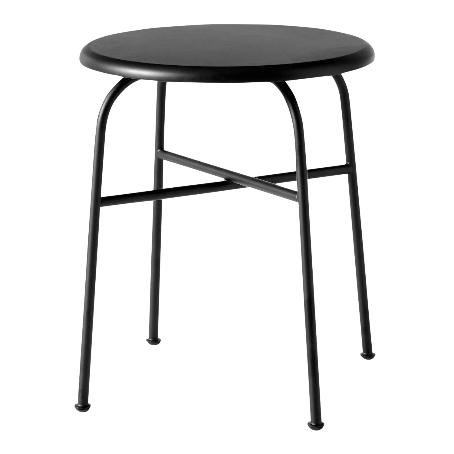 Afteroom Stool Hocker, Ausführung black steel - natural oak Afteroom Stool Hocker, Ausführung black steel - natural oak von Audo Copenhagen