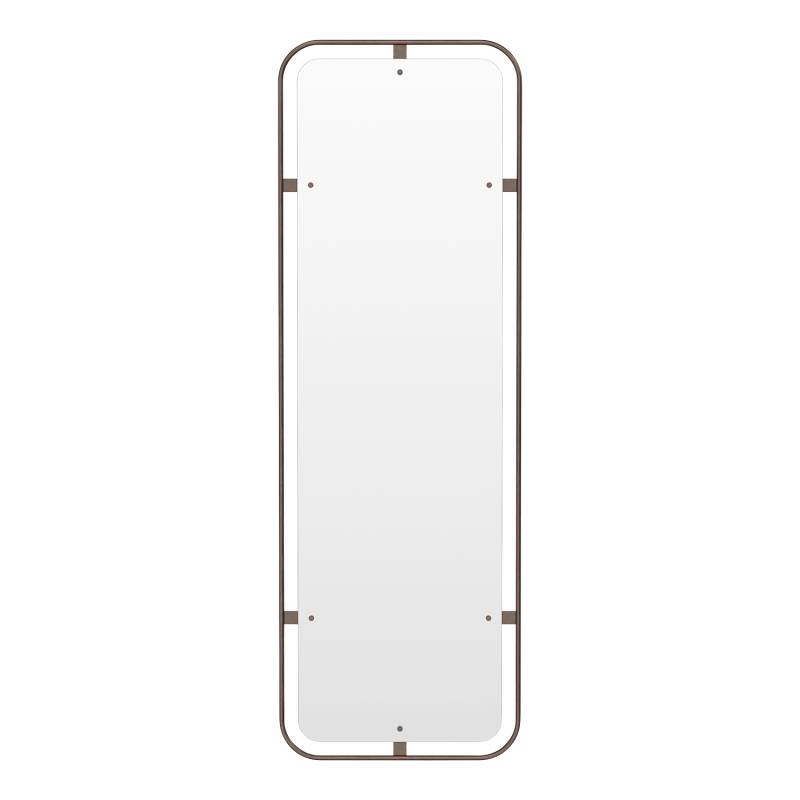 Nimbus Mirror Rectangular Spiegel, Farbe bronzed brass von Audo Copenhagen