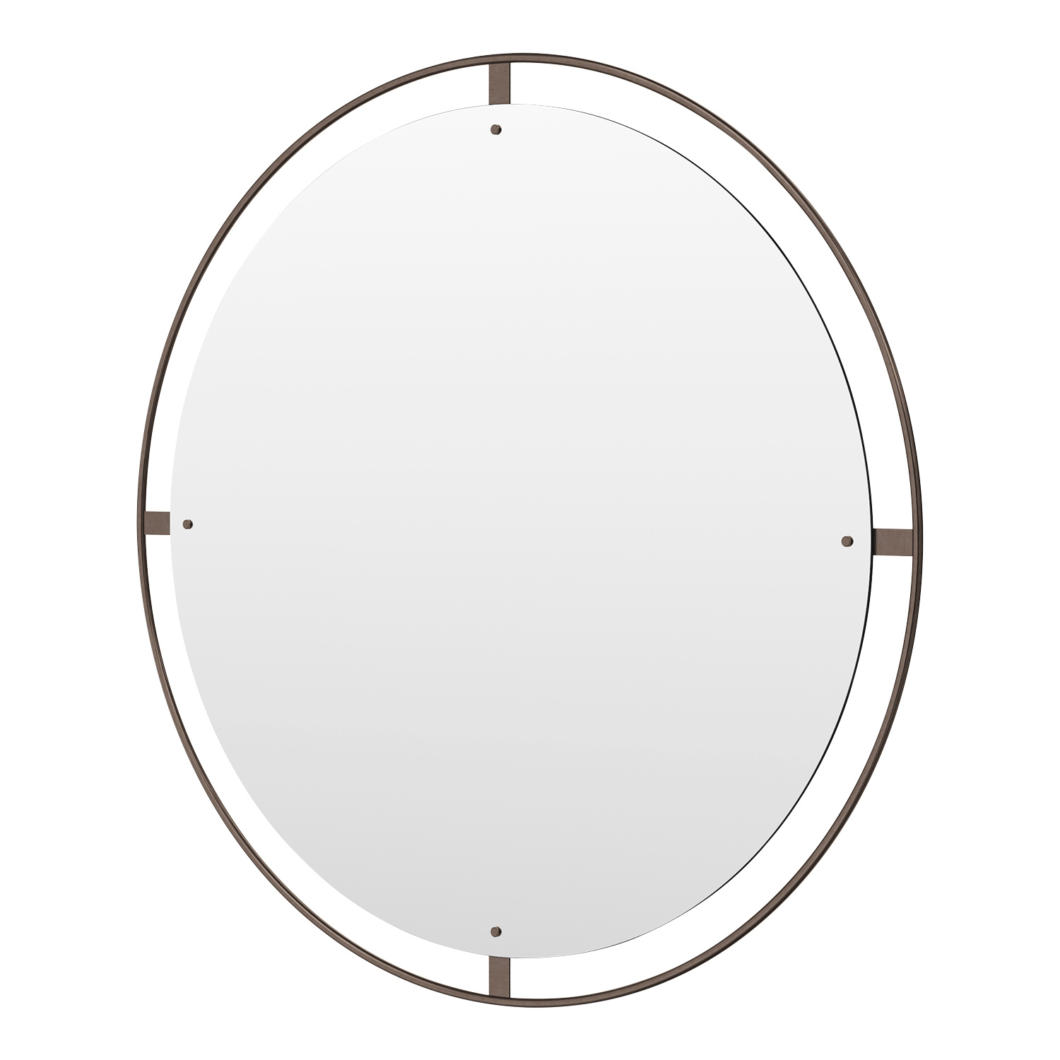 Nimbus Mirror Wandspiegel, Grösse d. 60cm, Farbe bronzed brass Nimbus Mirror Wandspiegel, Grösse d. 60cm, Farbe bronzed brass von Audo Copenhagen