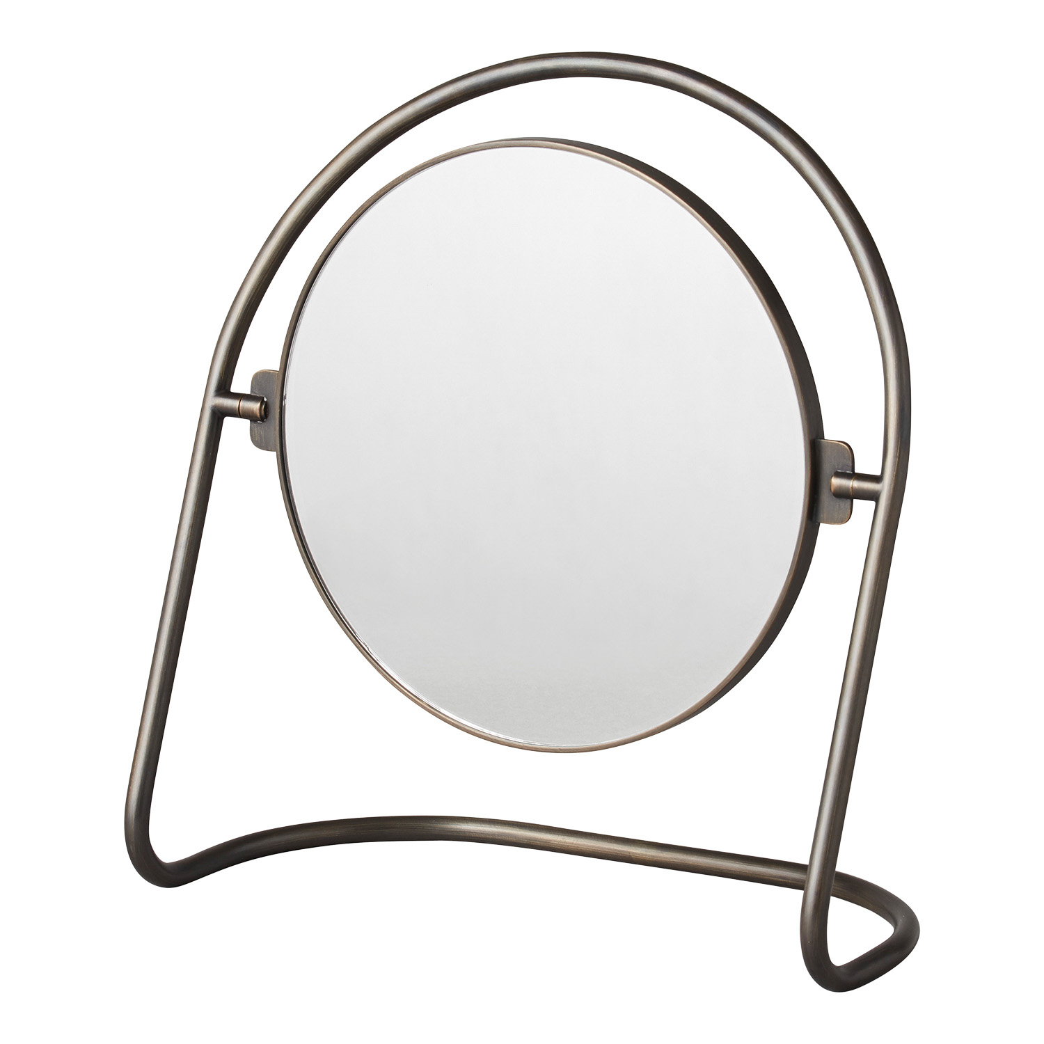 Nimbus Table Mirror Tischspiegel, Farbe bronzed brass Nimbus Table Mirror Tischspiegel, Farbe bronzed brass von Audo Copenhagen