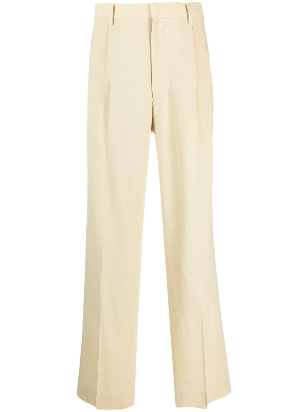 Auralee Hard Twist Viyella wool trousers - Neutrals von Auralee