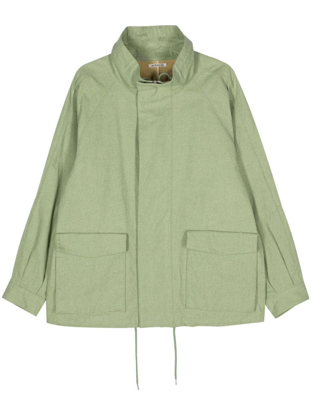Auralee canvas zipped jacket - Green von Auralee