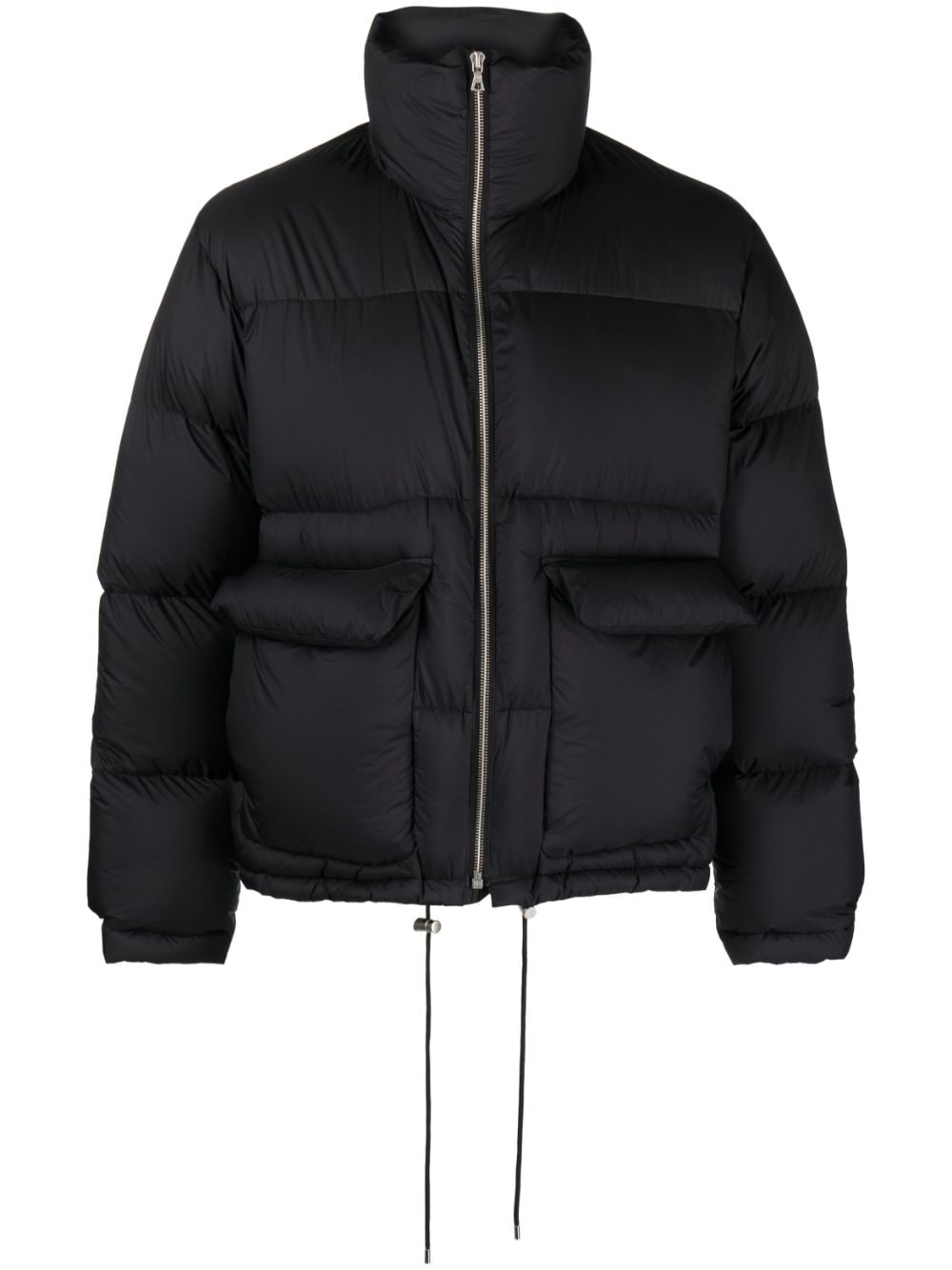 Auralee high-neck padded jacket - Black von Auralee