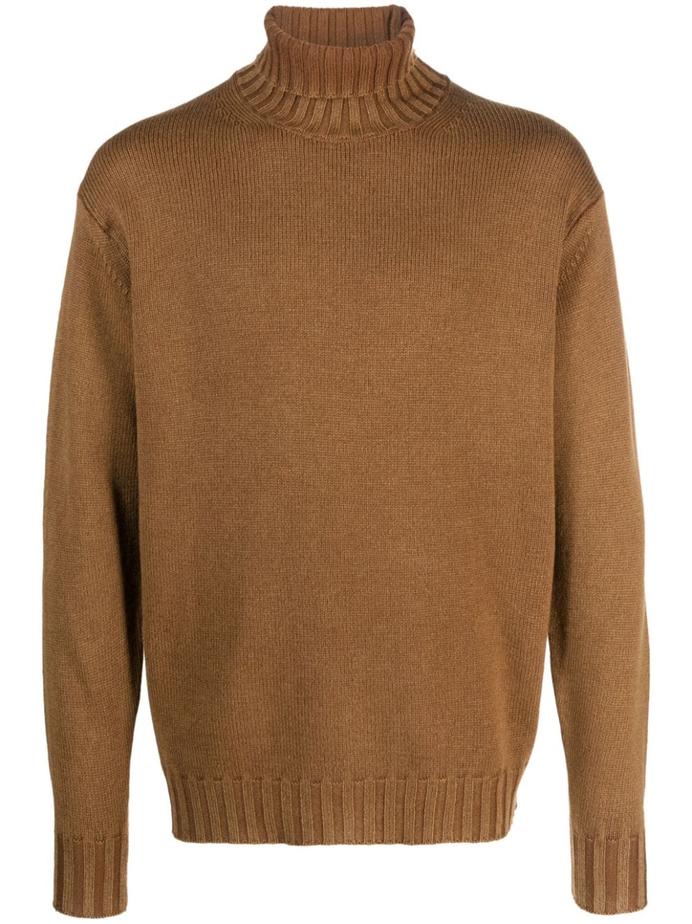 Auralee roll-neck wool jumper - Brown von Auralee