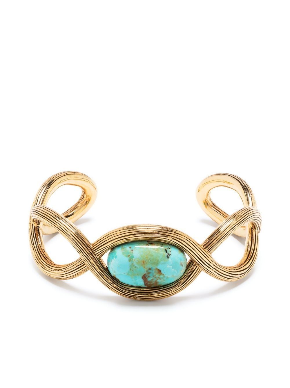 Aurelie Bidermann Aldabra cuff bracelet - Gold von Aurelie Bidermann