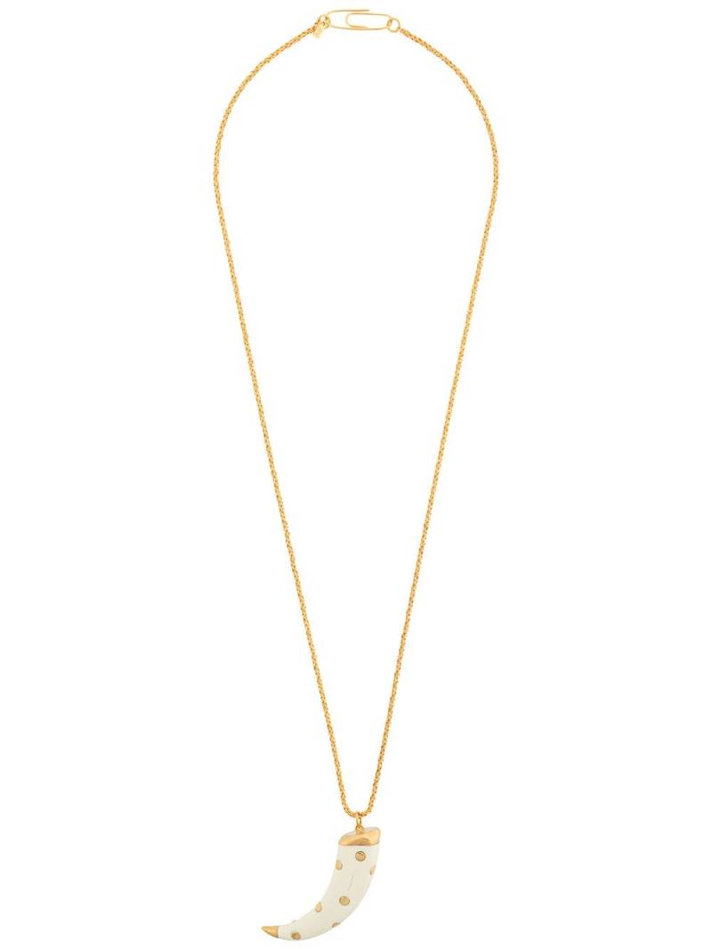 Aurelie Bidermann Caftan Moon pendant necklace - Metallic von Aurelie Bidermann