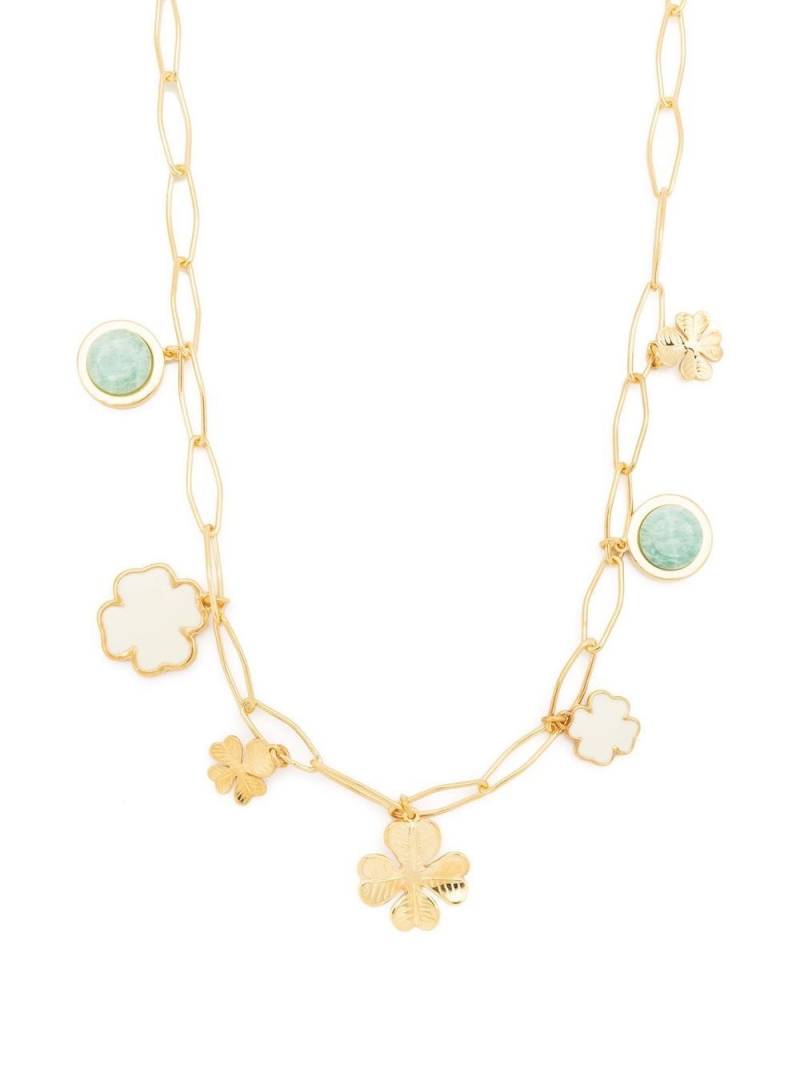 Aurelie Bidermann Eylin charm necklace - Gold von Aurelie Bidermann