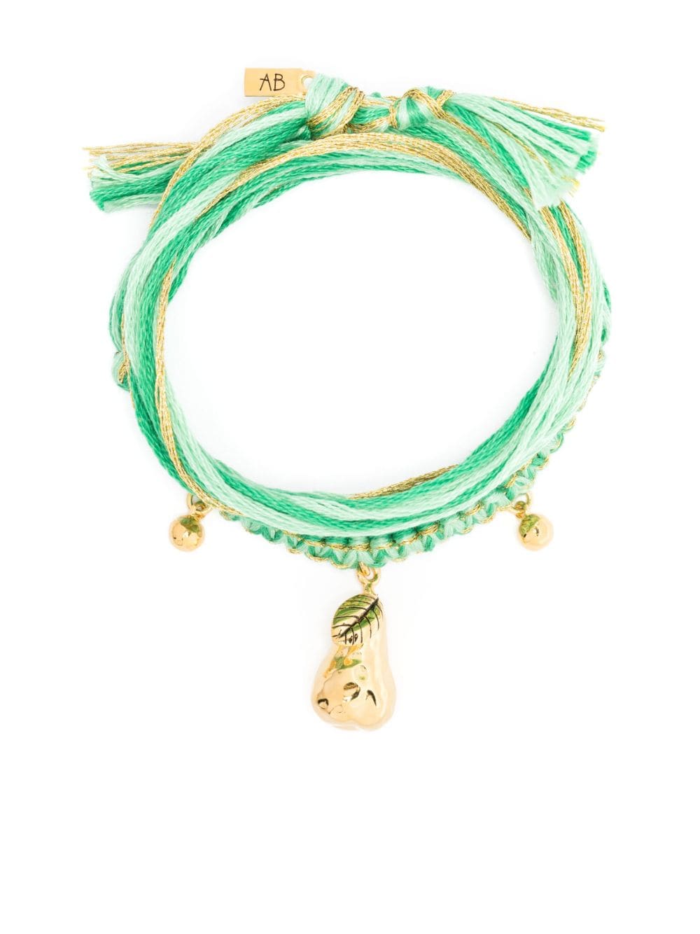 Aurelie Bidermann Honolulu macramé bracelet - Gold von Aurelie Bidermann