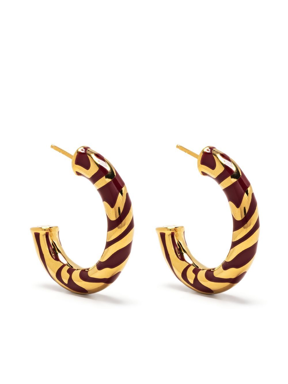 Aurelie Bidermann Liwa hoop earrings - Gold von Aurelie Bidermann