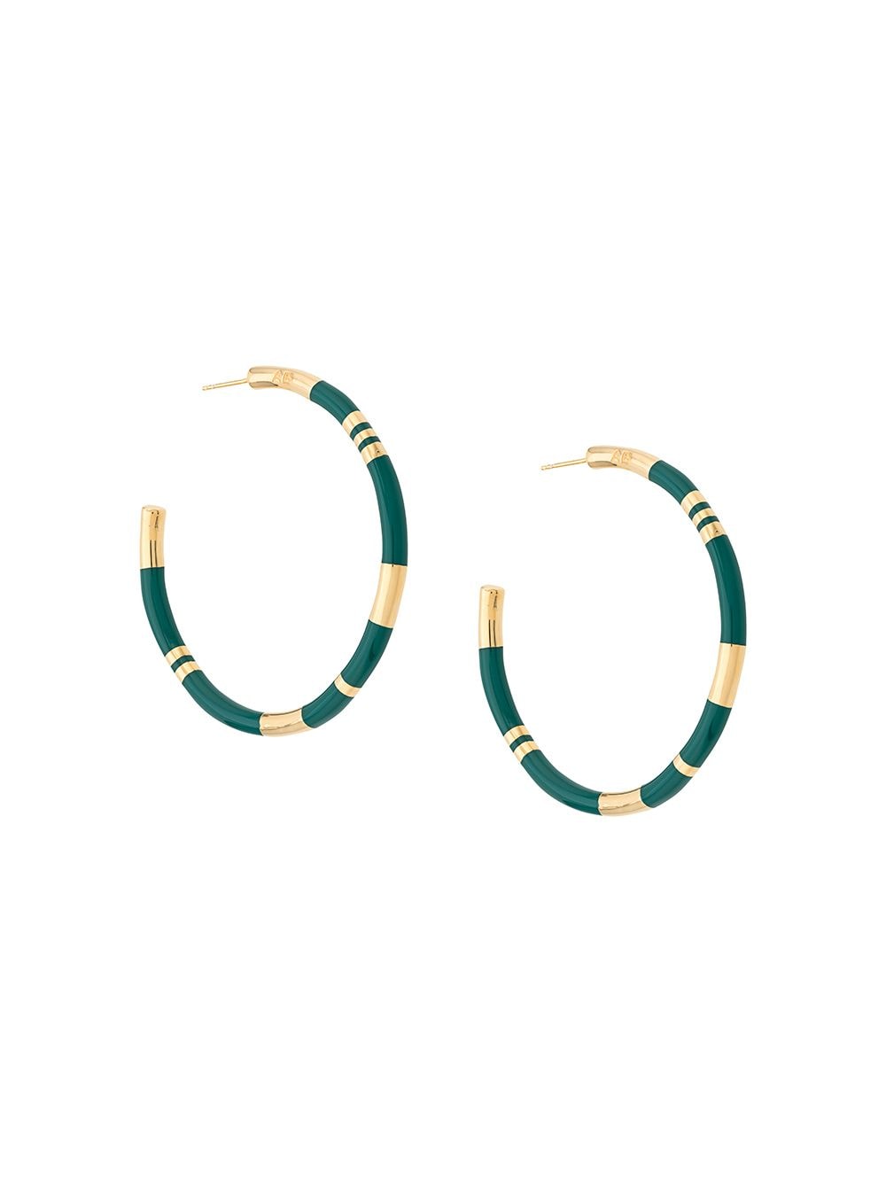 Aurelie Bidermann Positano hoops - Gold von Aurelie Bidermann