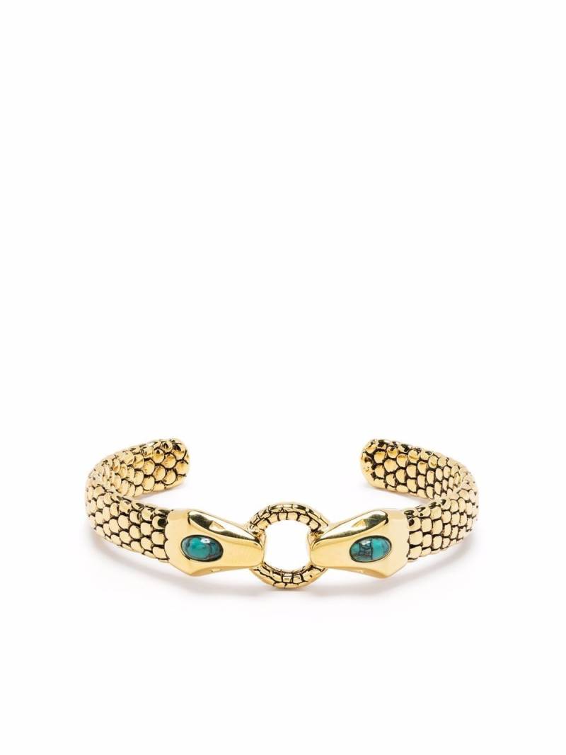 Aurelie Bidermann Tao double-snake cuff - Gold von Aurelie Bidermann