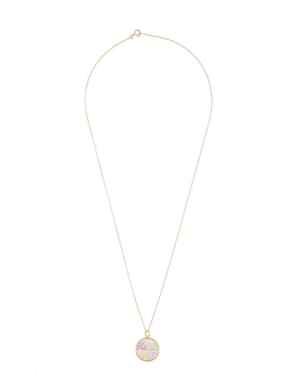 Aurelie Bidermann baby 'Chivor' sapphire pendant - Metallic von Aurelie Bidermann