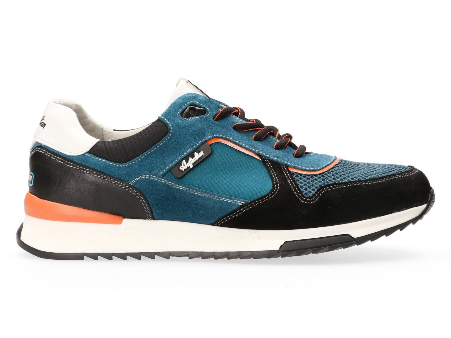 Dakar - Leder Sneaker Herren Blau 40 von Australian