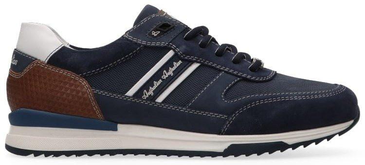 Filmon - Leder Sneaker Herren Blau 43 von Australian