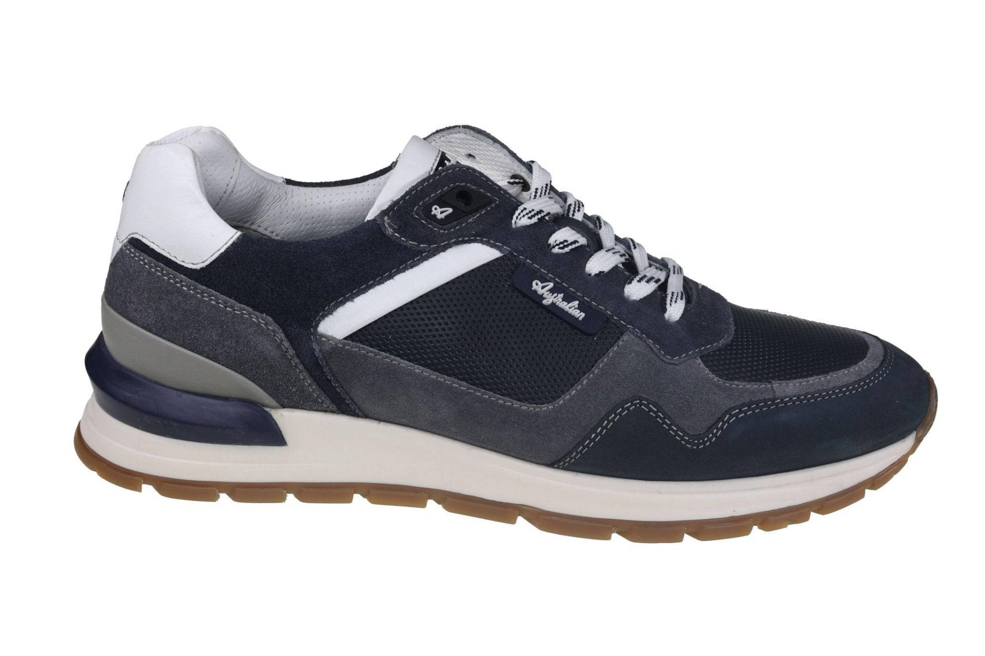 Novecento - Leder Sneaker Herren Blau 39 von Australian