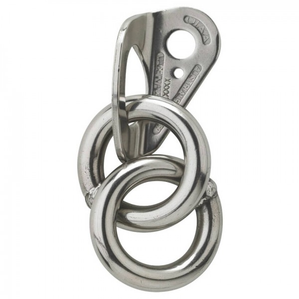 AustriAlpin - Hanger Top 10 mm Double Ring - Umlenker Gr 10 mm uncoloured von AustriAlpin