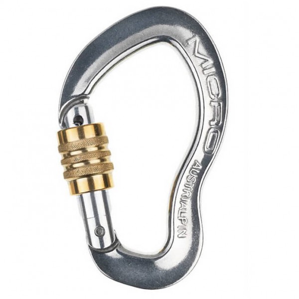 AustriAlpin - Micro Screw - Schraubkarabiner Gr One Size grau AustriAlpin - Micro Screw - Schraubkarabiner Gr One Size grau von AustriAlpin