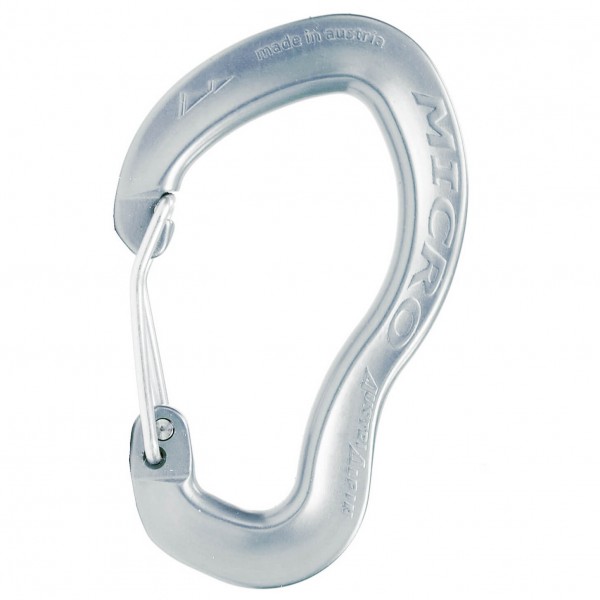 AustriAlpin - Micro Wire - Schnappkarabiner grau von AustriAlpin