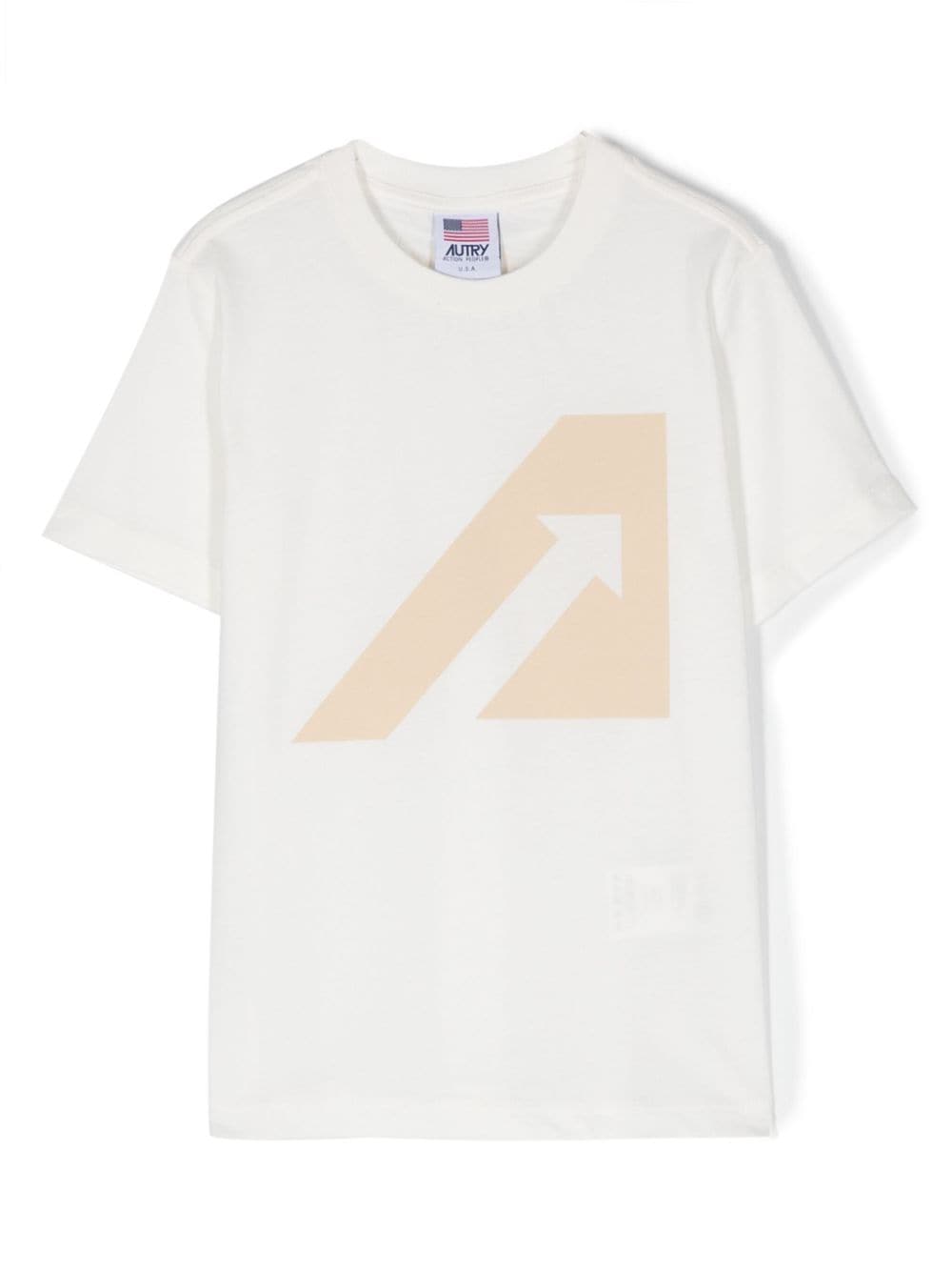 Autry Kids graphic-print cotton T-shirt - White von Autry Kids