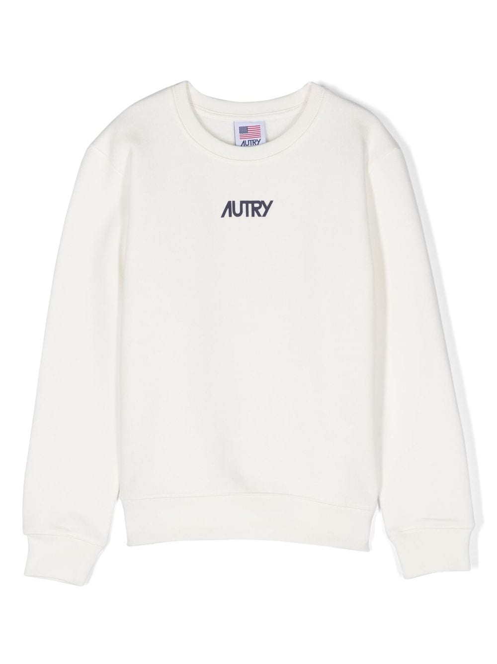 Autry Kids logo-print cotton sweatshirt - White von Autry Kids