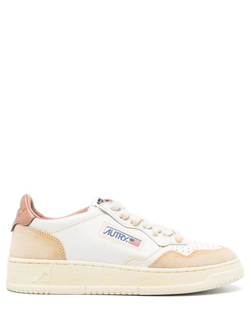 Autry Action panelled leather sneakers - White von Autry