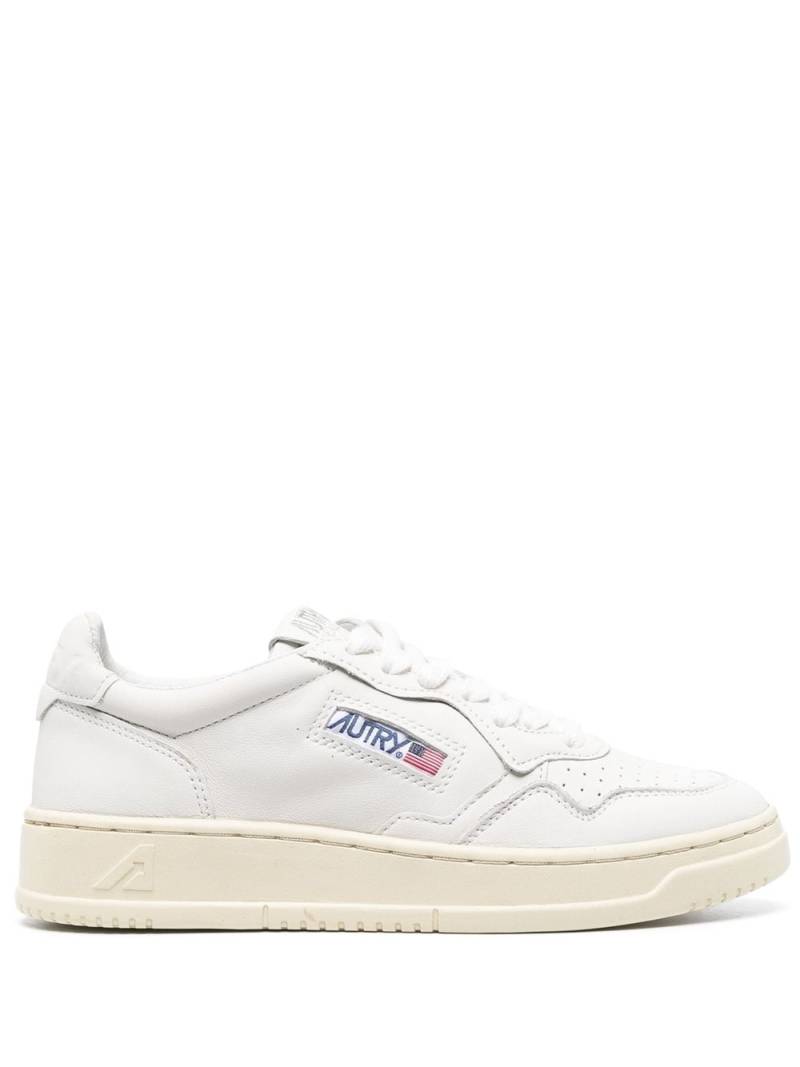 Autry Medalist low-top leather sneakers - White von Autry