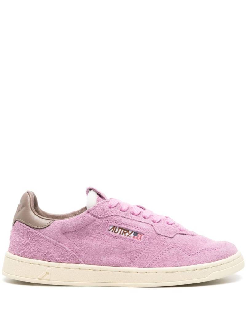 Autry lace-up suede sneakers - Purple von Autry