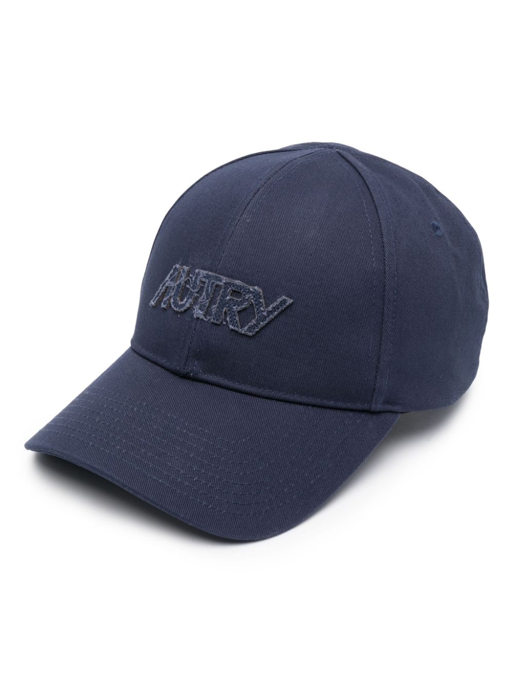 Autry logo-appliqué cotton cap - Blue von Autry