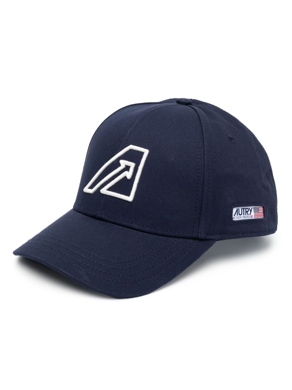 Autry logo-embroidered baseball cap - Blue von Autry