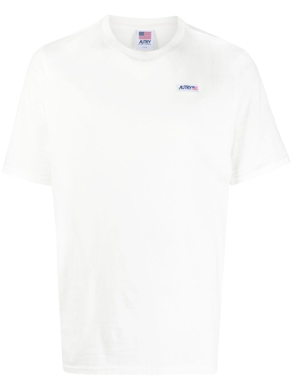 Autry logo-patch crew-neck T-shirt - White von Autry