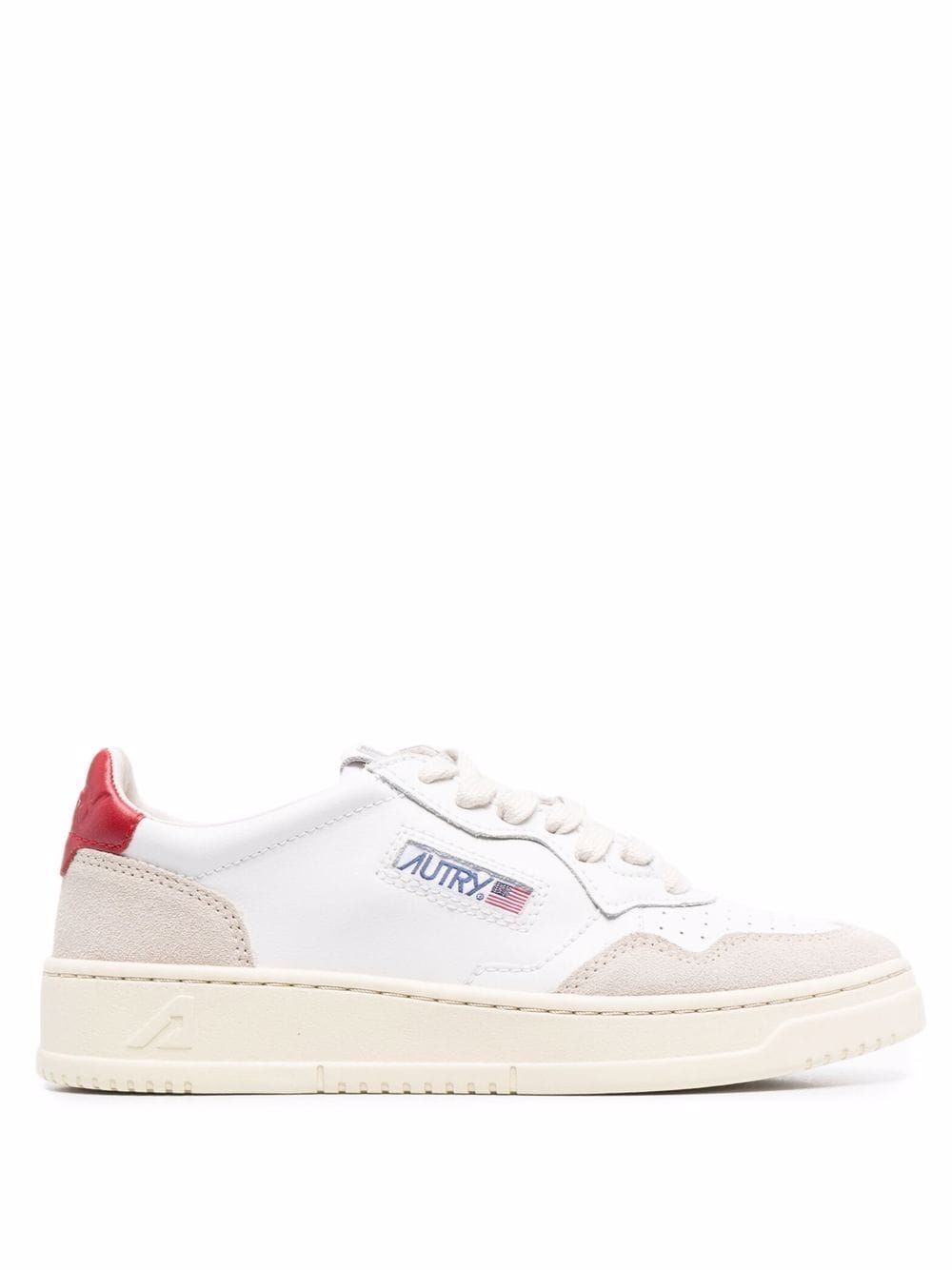 Autry side logo-patch sneakers - White von Autry