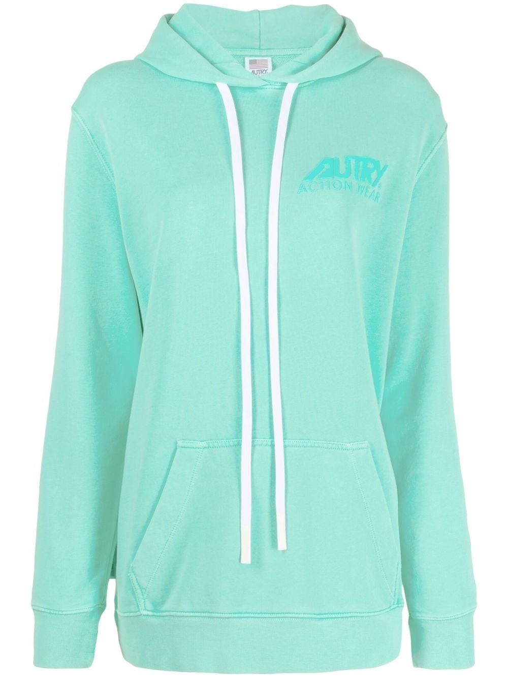 Autry tonal logo print hoodie - Green von Autry