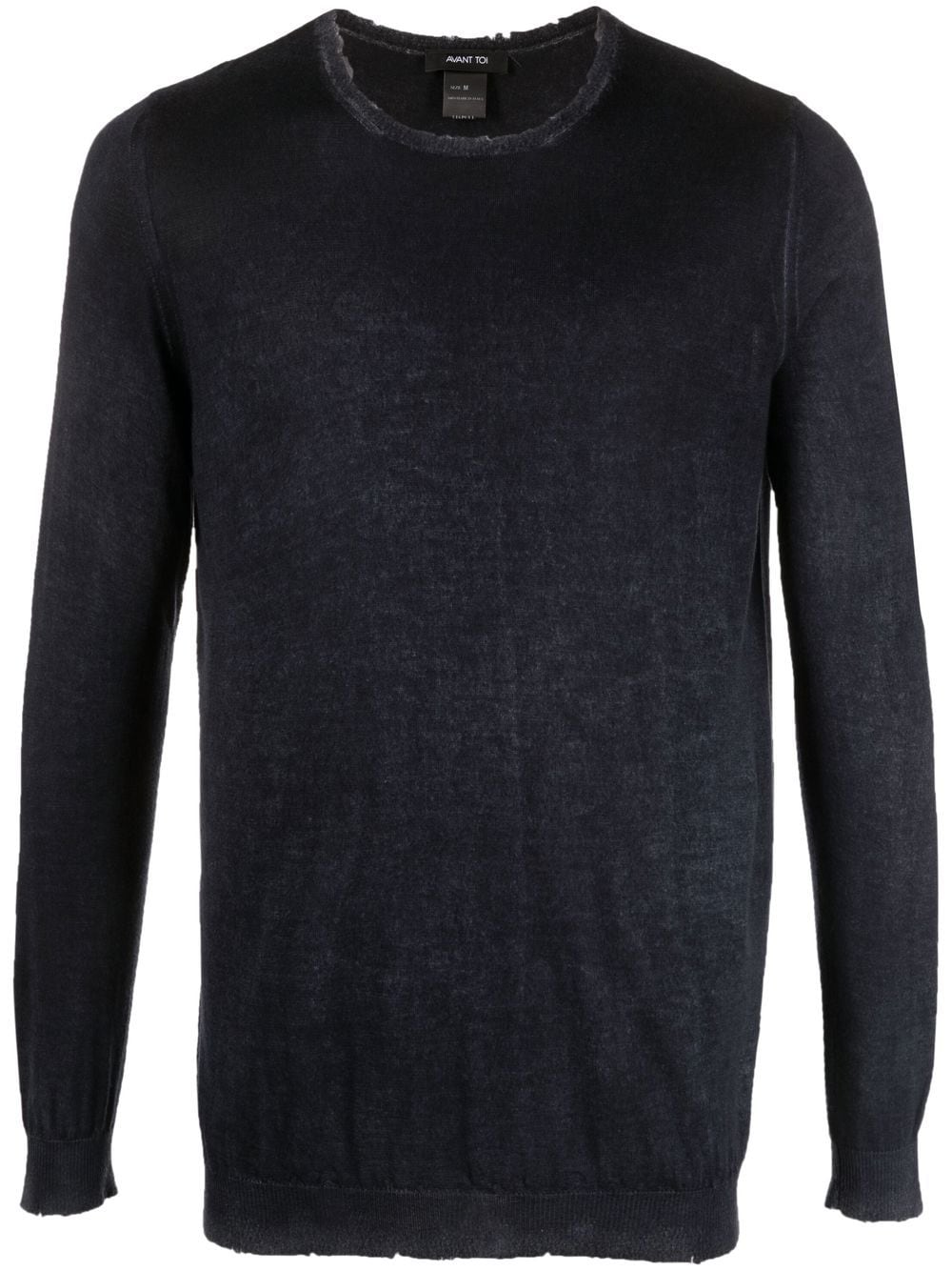 Avant Toi round neck jumper - Blue von Avant Toi