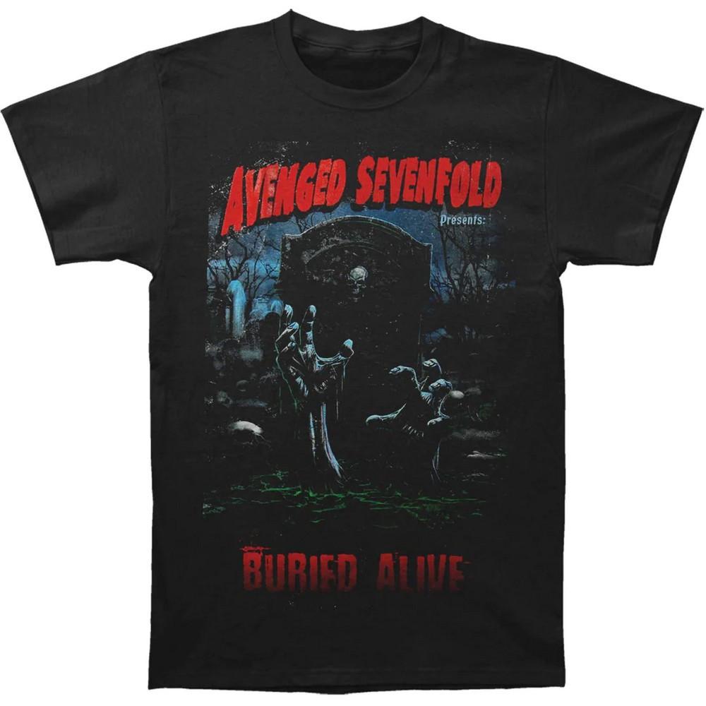 Buried Alive Tour 2012 Tshirt Damen Schwarz M von Avenged Sevenfold