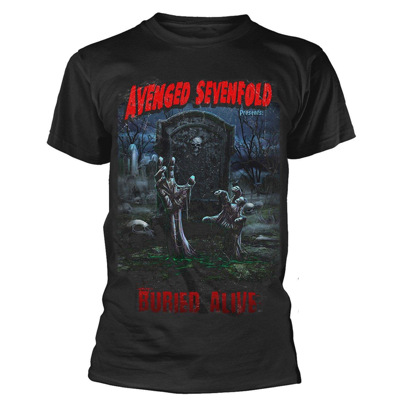 Buried Alive Tour 2012 Tshirt Damen Schwarz XL von Avenged Sevenfold