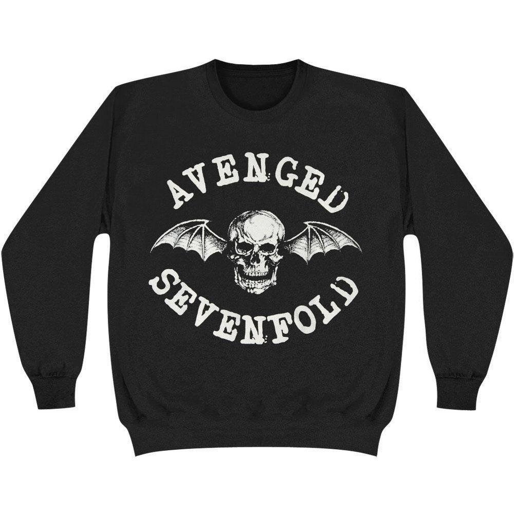 Death Bat Sweatshirt Damen Schwarz XL von Avenged Sevenfold