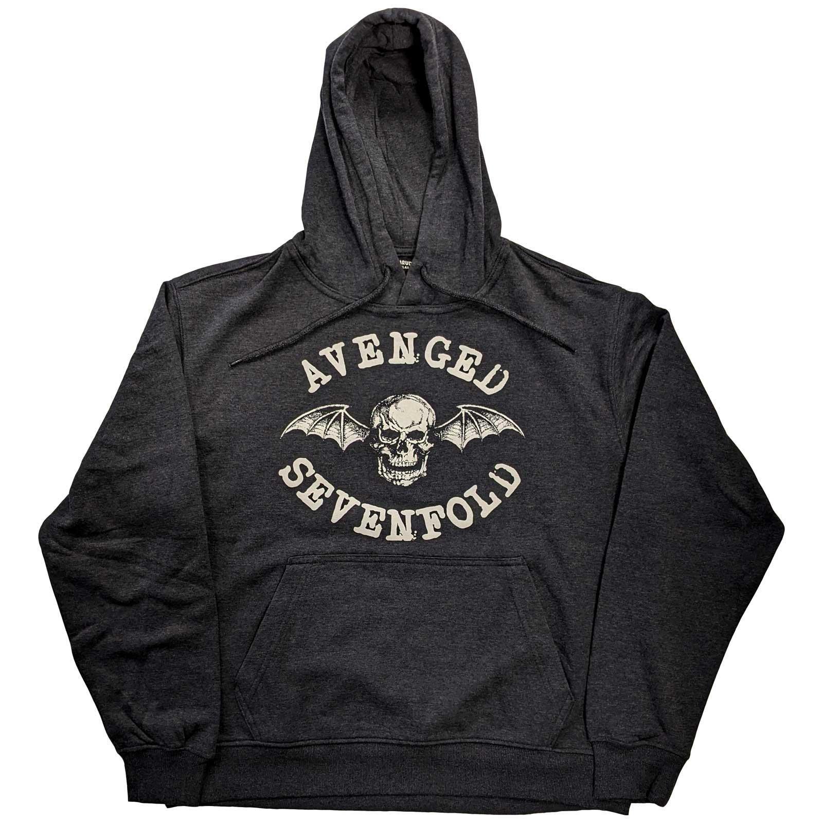 Kapuzenpullover Damen Grau S von Avenged Sevenfold