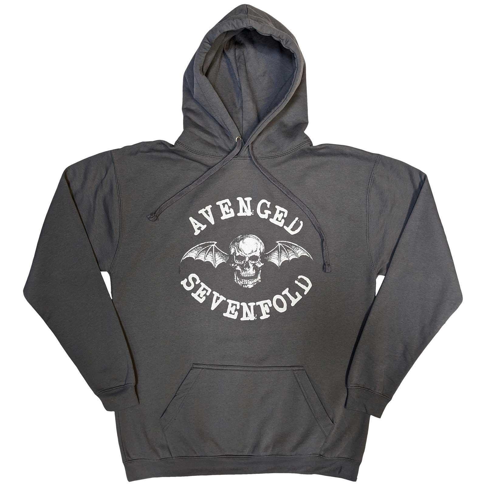 Kapuzenpullover Herren Grau M von Avenged Sevenfold